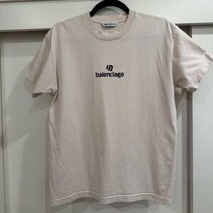 Balenciaga Sponsor Logo Men’s T-shirt